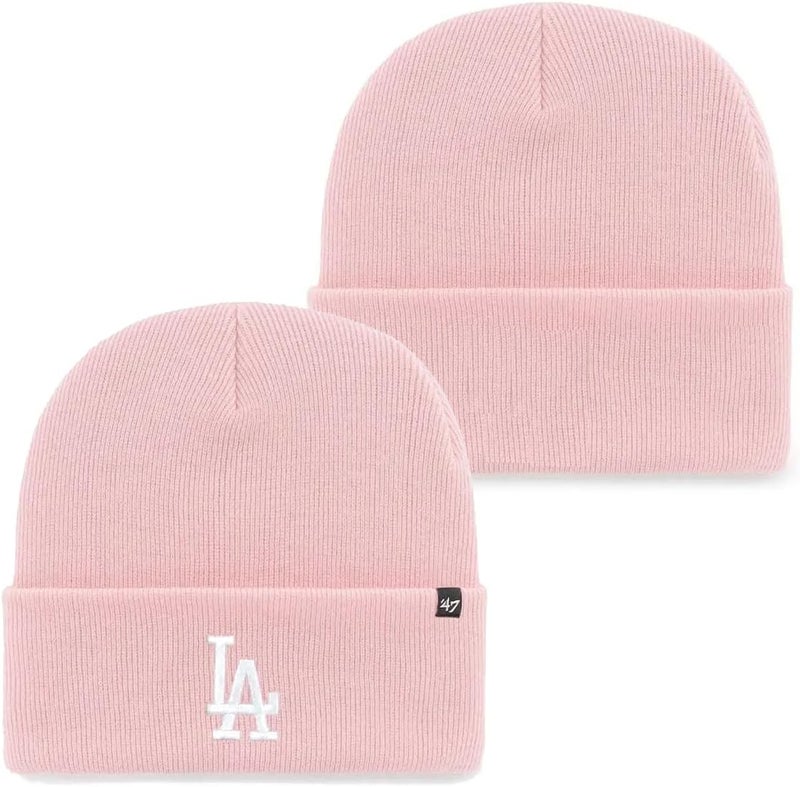 47 ' MLB Unisex-Adult Primary Logo Cuffed Knit Primary Logo Team Color Beanie Hat Cold Weather Hat, One Size - Image 1
